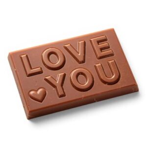 Alphabet Chocolate - LOVE YOU