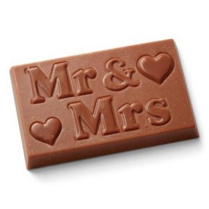 Alphabet Chocolate MR & MRS