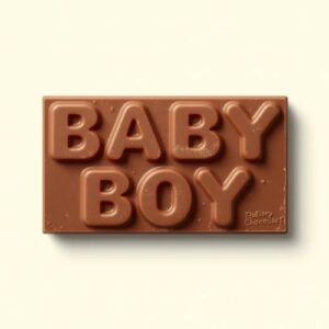 Alphabet Chocolate – BABY BOY