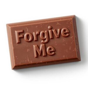Alphabet Chocolate – FORGIVE ME