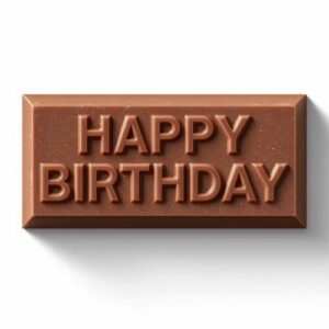 Alphabet Chocolate – HAPPY BIRTHDAY