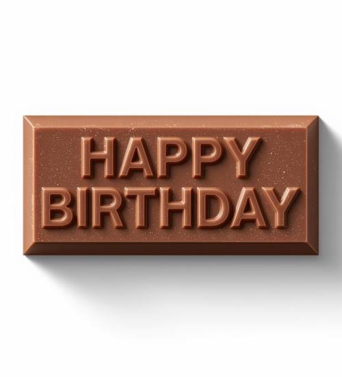 Alphabet Chocolate – HAPPY BIRTHDAY
