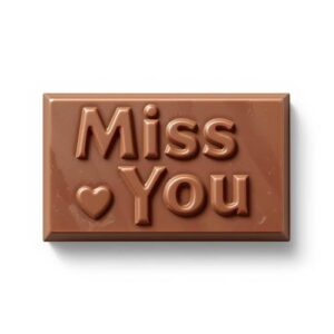 Alphabet Chocolate – MISS YOU