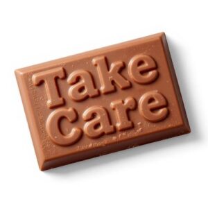 Alphabet Chocolate – TAKE CARE