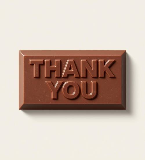 Alphabet Chocolate – THANK YOU